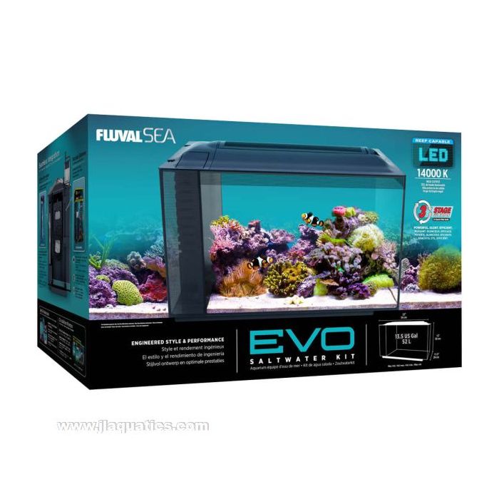 Buy Fluval Sea EVO Aquarium Kit - 13.5 Gallon at www.jlaquatics.com