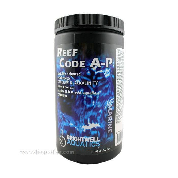 Brightwell Reef Code A-P 1KG front of container