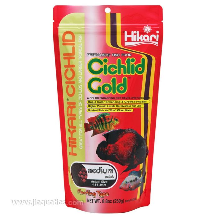 Hikari Cichlid Gold Medium Pellet - 250 Gram
