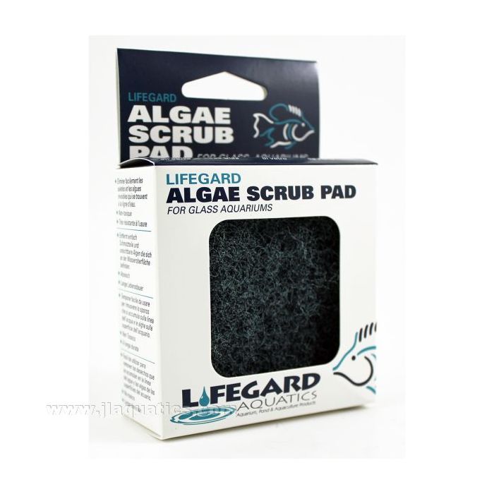 Lifegard Aquatics  Algae Pad (Blue/Glass) - 3x3 Inch