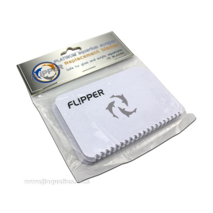Flipper Platinum Scraper Replacement Cards for acrylic and glass aquariums