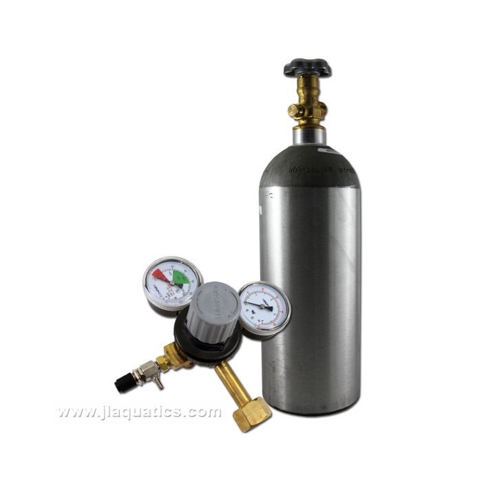 CO2 Cylinder/CO2 Regulator & Needle Valve Package - 5lb