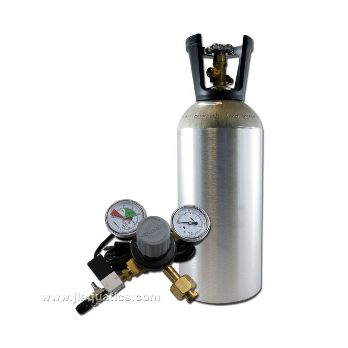 CO2 Cylinder/CO2 Regulator/Valve & Solenoid Package - 10lb
