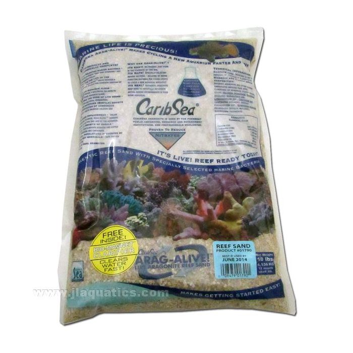 Buy Caribsea Arag-Alive Special Grade Reef Sand Substrate - 10lb in Canada