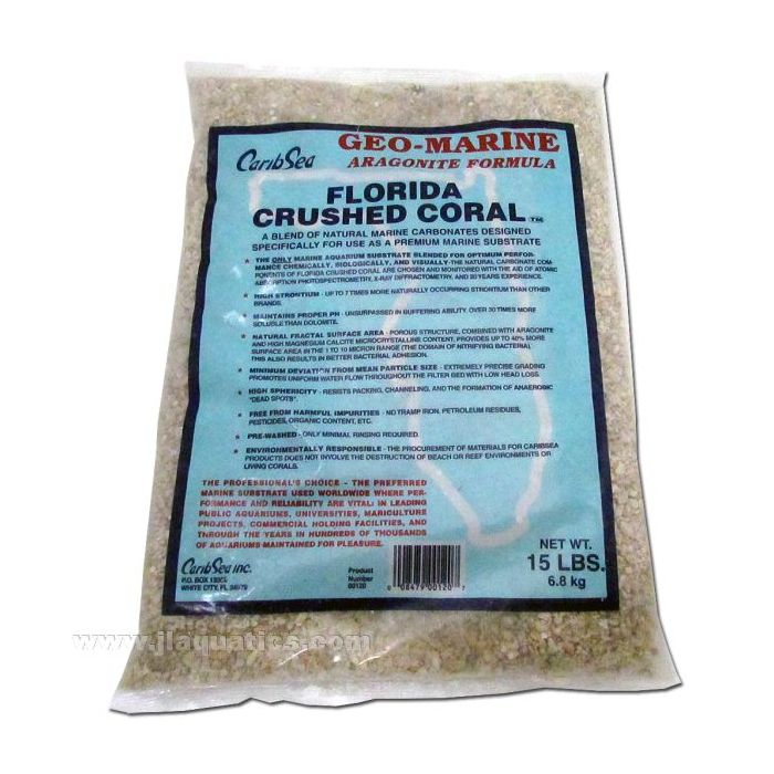 Buy Caribsea Florida Crushed Coral Substrate - 15lb in Canada