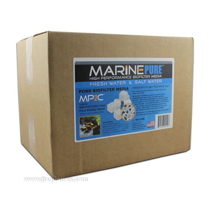 MarinePure Bio Filter Media Cubes - 1 Cubic Foot