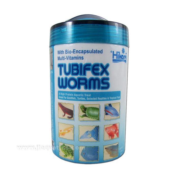 Buy Hikari Bio-Pure Freeze Dried Tubifex Worms - 0.78oz at www.jlaquatics.com