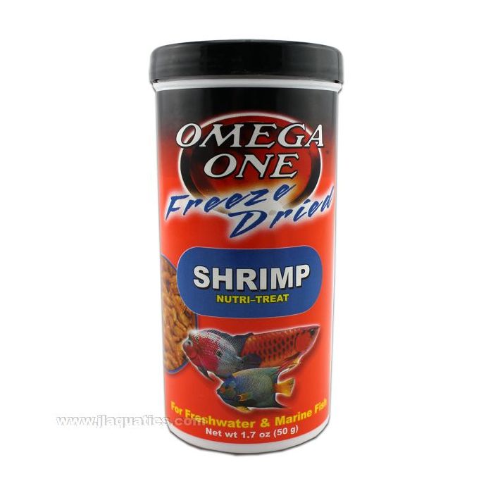 Buy Omega One Freeze Dried Shrimp (48 Gram) at www.jlaquatics.com