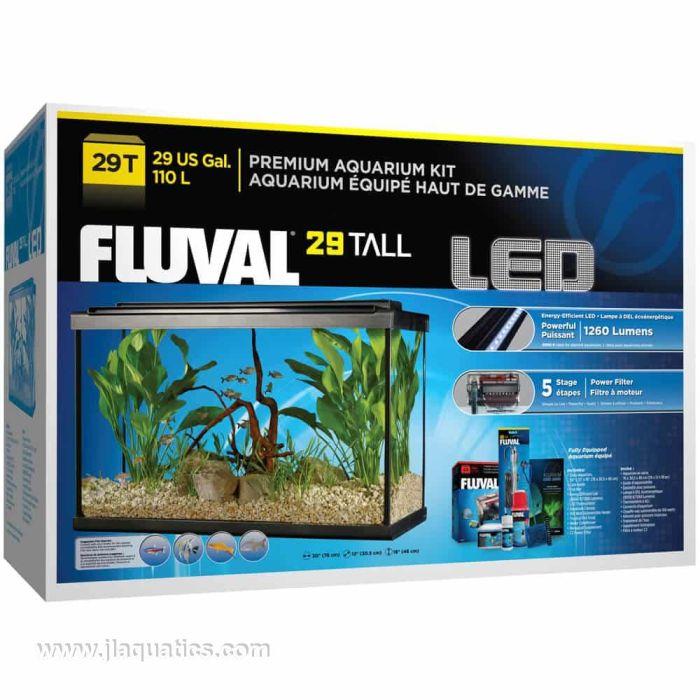 Fluval Premium Aquarium Kit with LED - 29G Tall