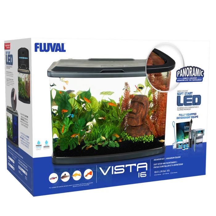 Fluval Vista Aquarium Kit - 16 Gallon