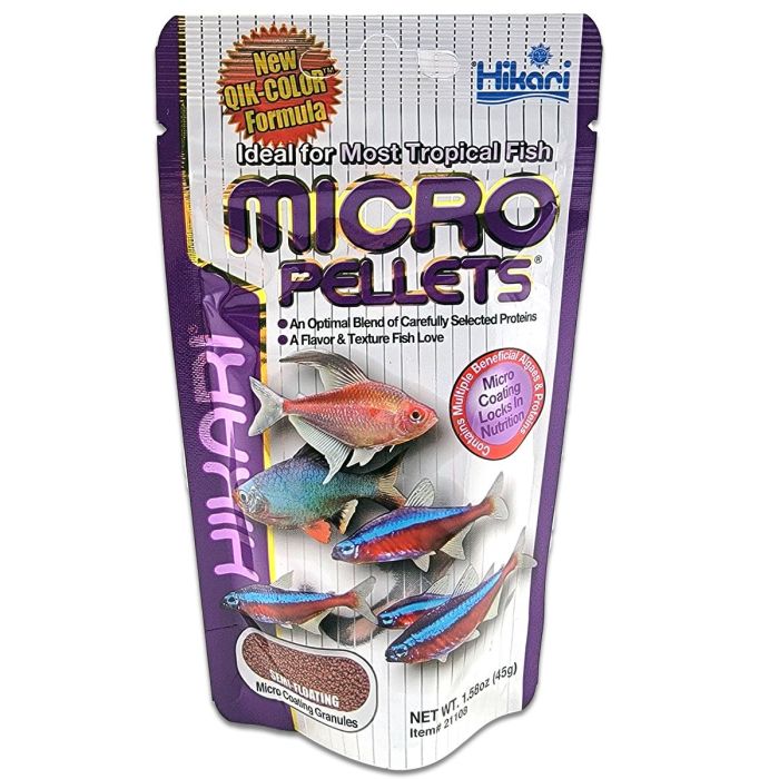Hikari Micro Pellets Tropical Fish Food - 45 Gram