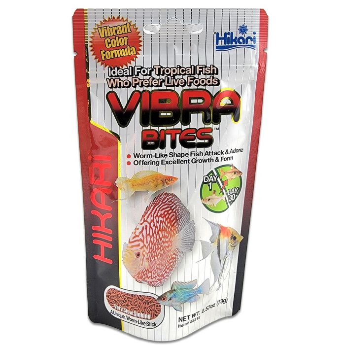 Hikari Vibra Bites Tropical Fish Food - 73 Gram