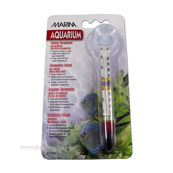 Marina Floating Thermometer with Suction Cup - Large