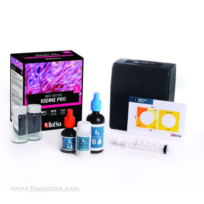 Red Sea Iodine Pro Test Kit contents