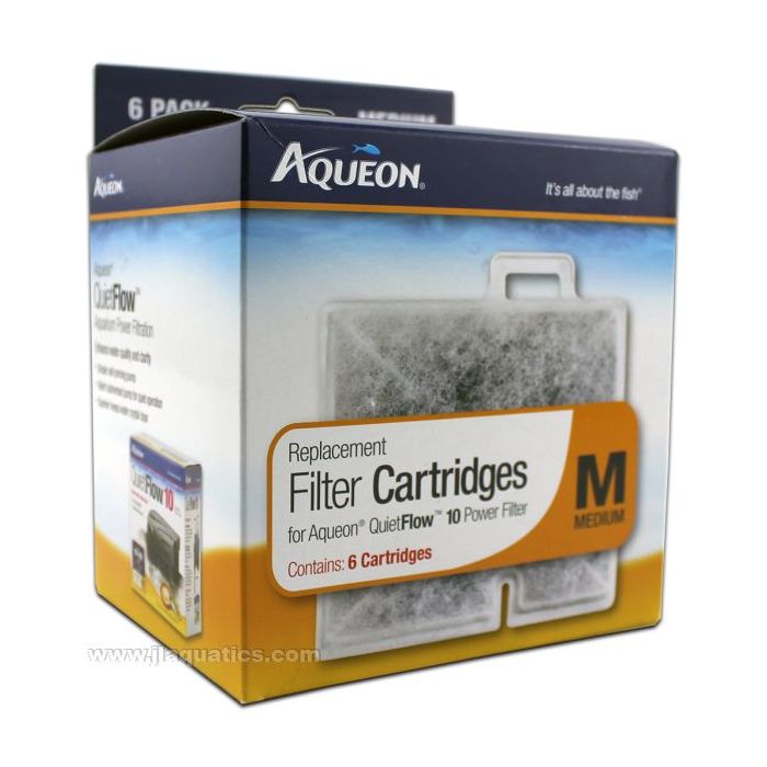 Aqueon Quiet Flow Medium Filter Cartridge - 6 Pack