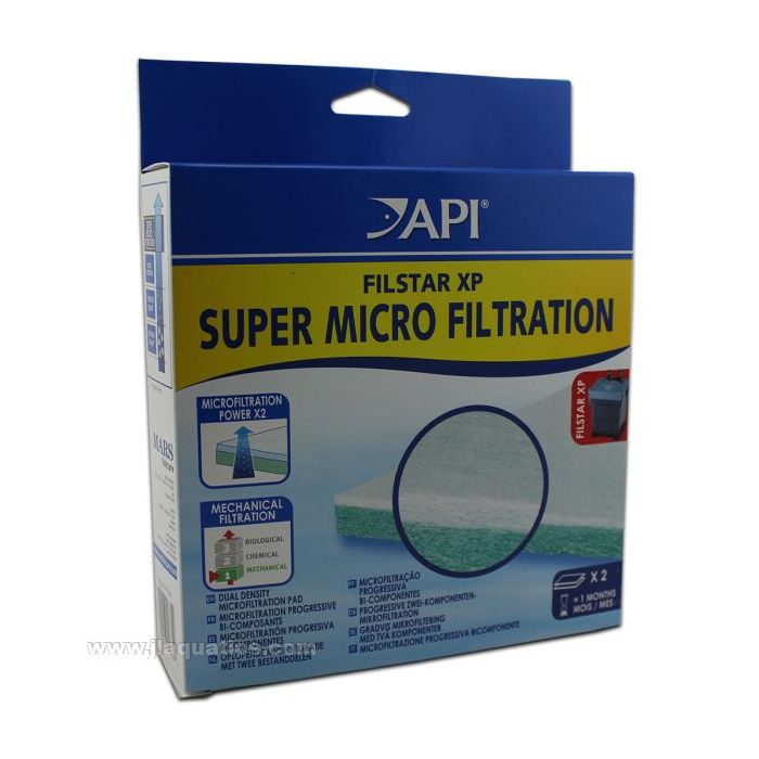 Buy API Filstar Super Micro-Filter - 2 Pack at www.jlaquatics.com