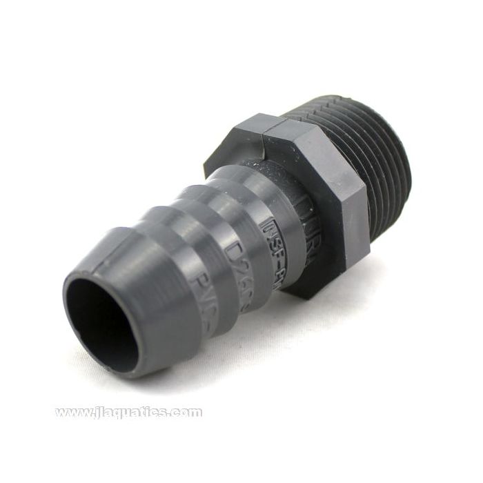 Threaded Barb Adapter - 1/2 Inch