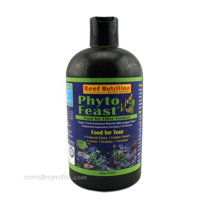 Buy Reef Nutrition Phyto-Feast Live Premium Phytoplankton - 16oz at www.jlaquatics.com