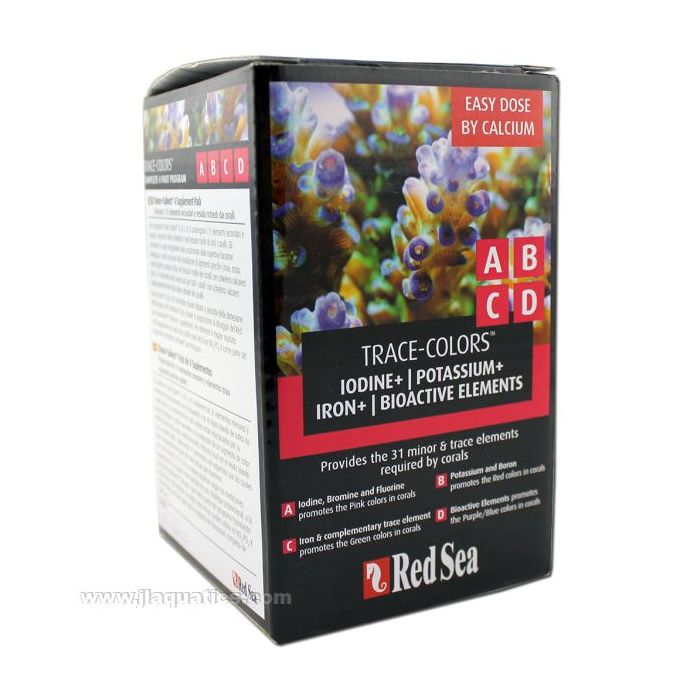 Red Sea Trace Colors A-B-C-D 4 Pack - 4x100ml
