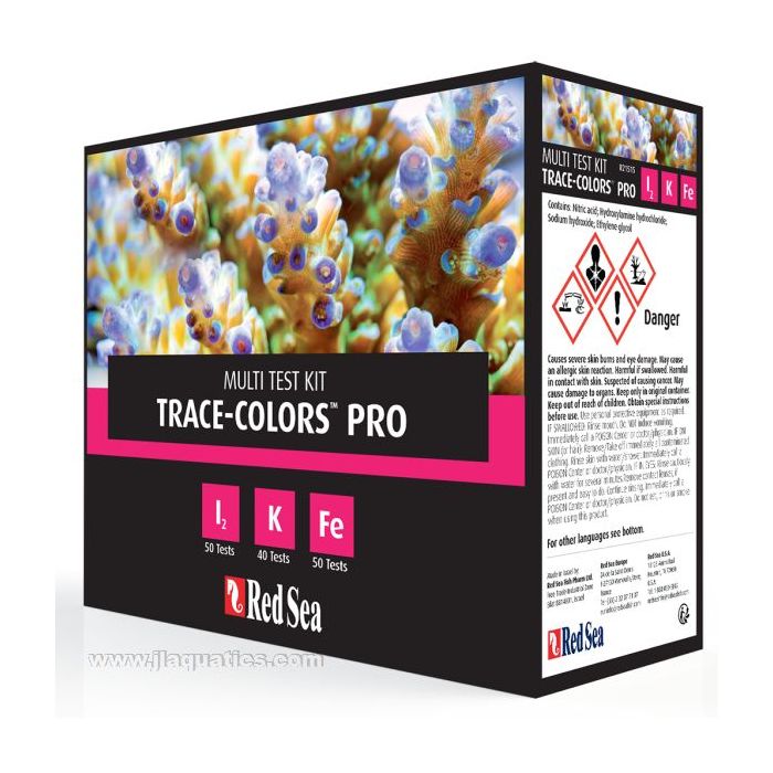 Red Sea Trace Colors Pro Test Kit