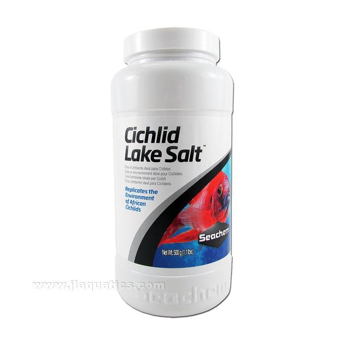 Buy SeaChem Cichlid Lake Salt - 500 Gram at www.jlaquatics.com