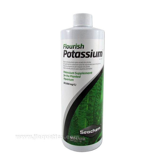 Buy Seachem Flourish Potassium - 500ml at www.jlaquatics.com