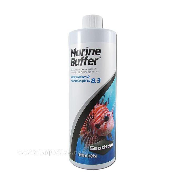 Buy SeaChem Liquid Marine Buffer - 500 ml at www.jlaquatics.com