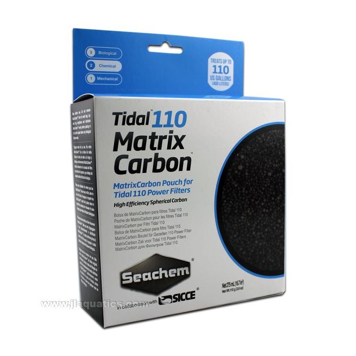 Buy Seachem Tidal Filter 110 Carbon Pouch at www.jlaquatics.com