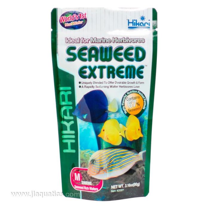 Hikari Seaweed Extreme Medium Pellet Fish Food - 90 Gram