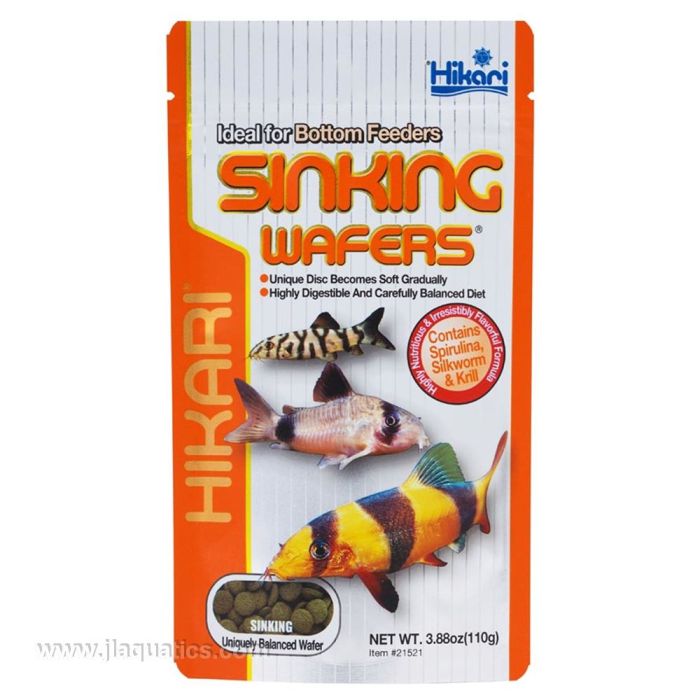 Hikari Sinking Wafer Fish Food - 110 Gram