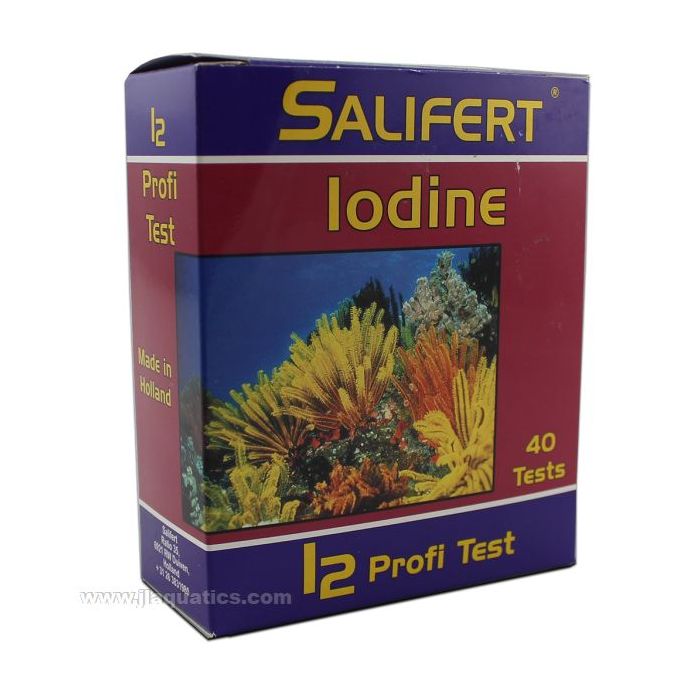 Buy Salifert Iodide Test Kit at www.jlaquatics.com