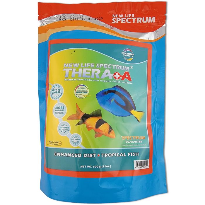 New Life Spectrum Thera-A Anti-Parasitic Pellet Food - 600 Gram