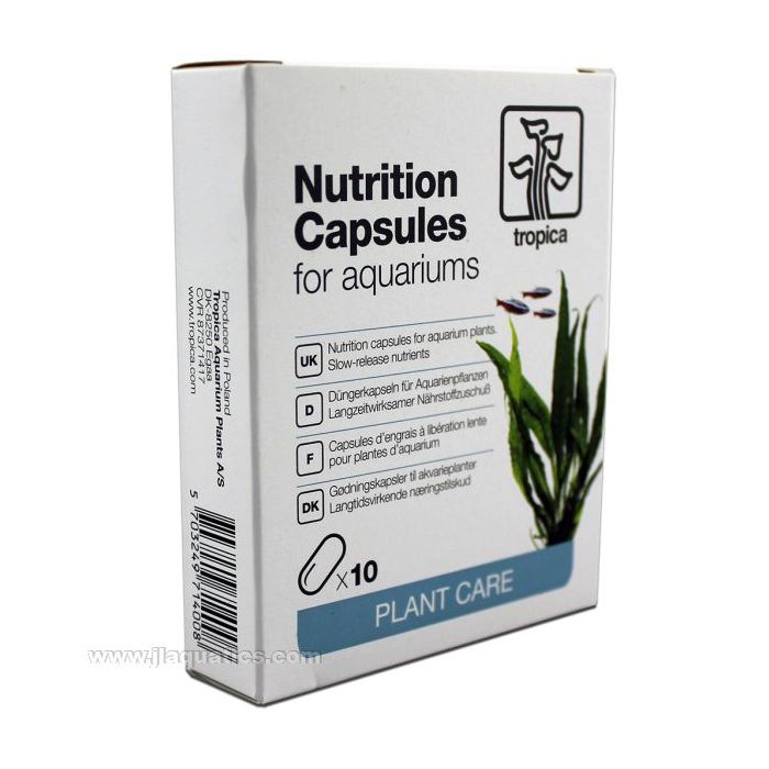 Buy Tropica Nutrition Capsules - 10 Pack at www.jlaquatics.com
