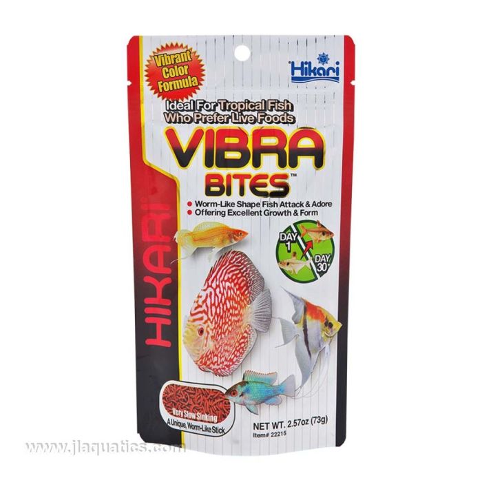 Hikari Vibra Bites Tropical Fish Food - 73 Gram