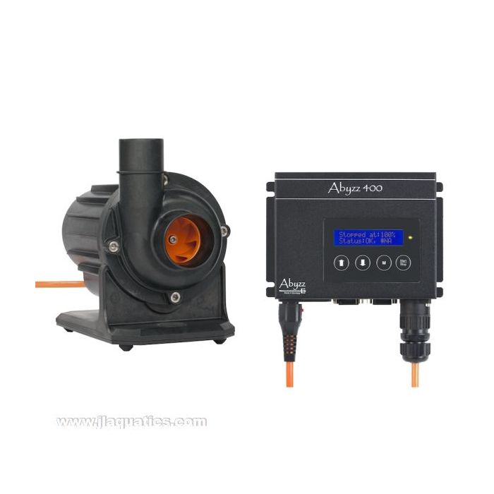 Abyzz A400-3M DC Water Pump and Controller for reef tanks