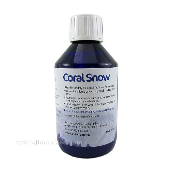 Buy ZEOVit Coral Snow - 250ml at www.jlaquatics.com